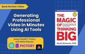 How I Created a Professional Book Review Video in Minutes Using AI Tools!