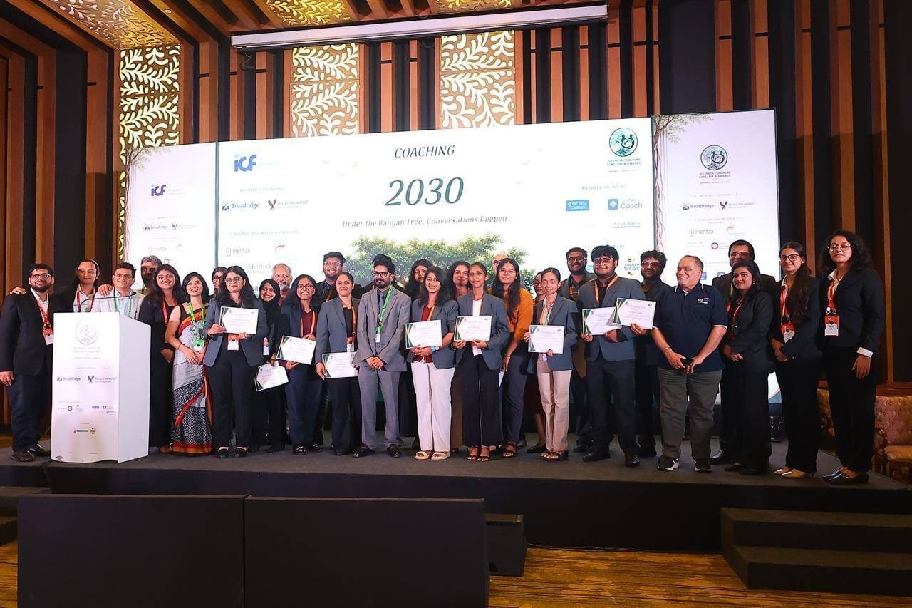 Organizing team and volunteers at the ICF India Coaching Conclave 2026