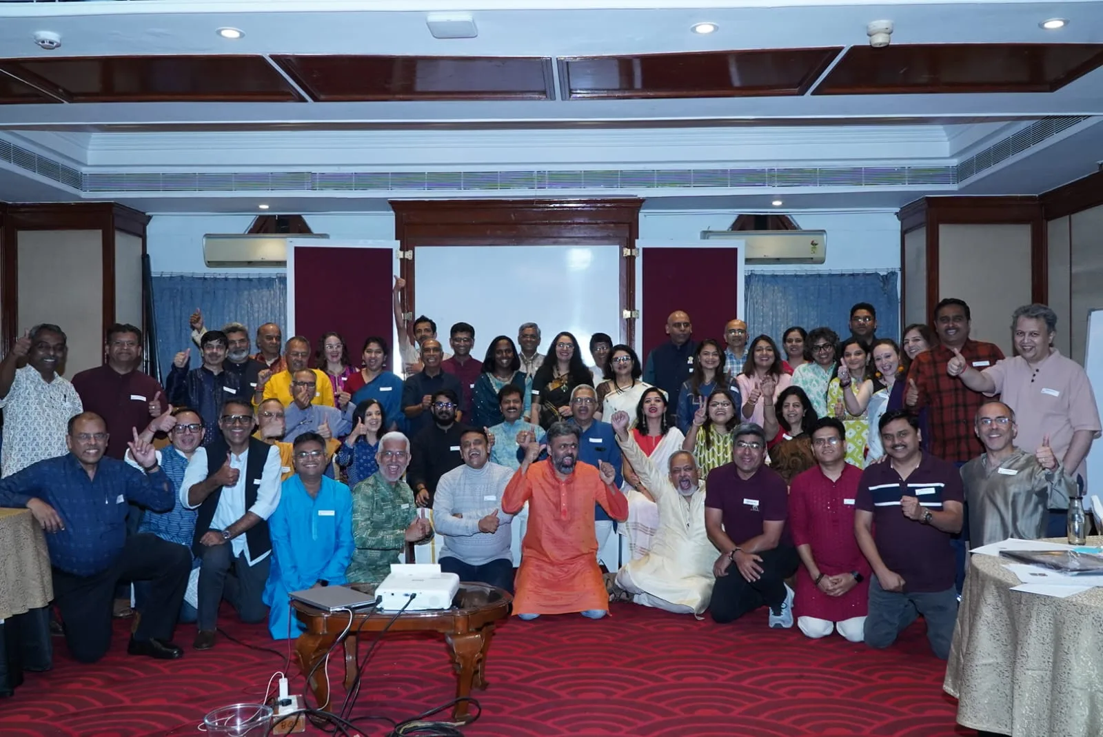 Group photograph of participants at the ICF Bengaluru gathering