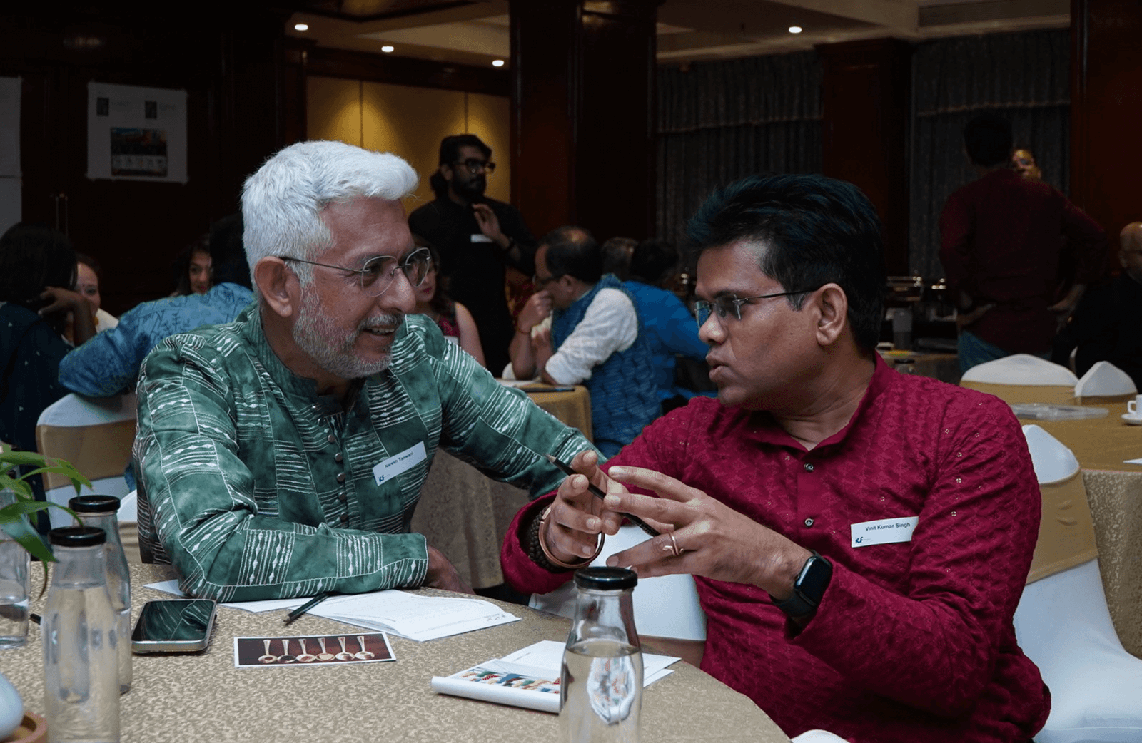 Conversations and connections at the ICF Bengaluru gathering at The Chancery, Lavelle Road, Bengaluru.